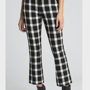 Gap Flare Crop Gingham Pant